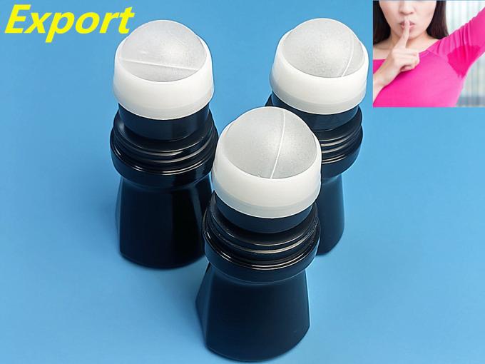 Unique Shape S Curved Shape Round Bottom Black Lip Tint Roller Bottle Perfume Container Lip Gloss Roll on 50ml Plastic Roll on Bottle