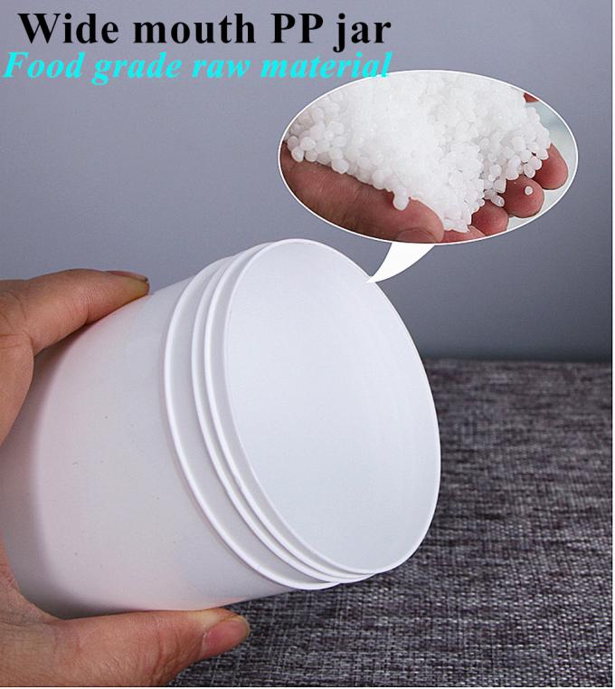Free Samples Low MOQ 150g 250g 500g 1000g Eco Friendly Face Cream Packaging White Black Blue Plastic PP Cosmetic Jar