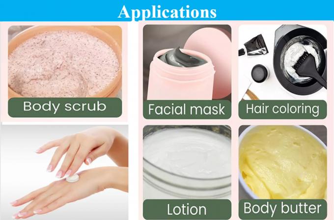 250ml 8oz 500ml 950ml 1000ml PP Plastic Cosmetics Clear Translucent White Pot Cream Jar with Screw Cap for Hair Cream Packaging