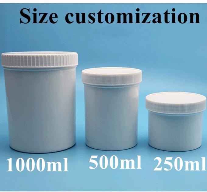 Wholesale Cheap 150ml 250ml 500ml 1000ml Cosmetic Cream Plastic Container PP Cream Jar with Cap