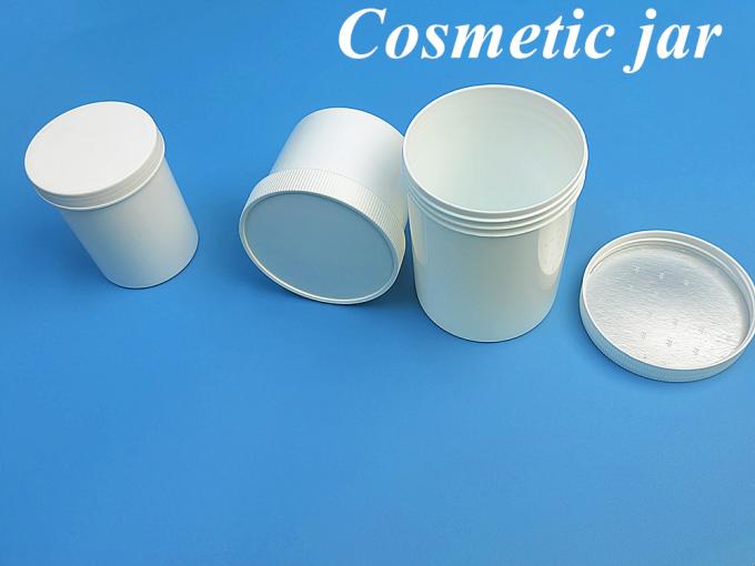 2023 Wholesale Cheap 150ml 250ml 500ml 1000ml White Blue Black Translucent Empty Cosmetic Jar Wide Mouth Cosmetic Packaging Jar