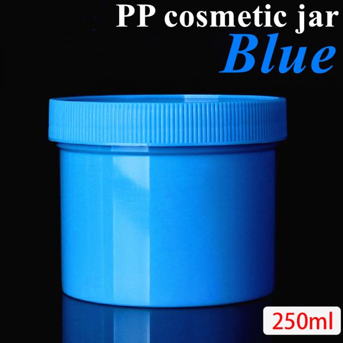 500ml 16oz 1000ml Empty Black in Stock Cosmetic Packaging Food Storage Body Hair Cream PP Plastic Container Jar
