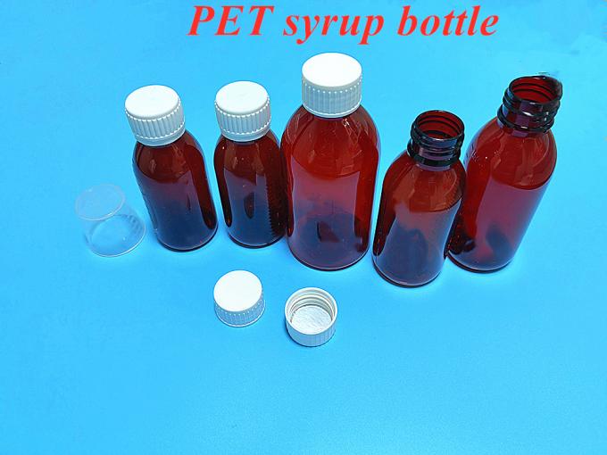 100ml 120ml 150ml 3oz 4oz 5oz Amber Cough Syrup Bottle for Oral Liquid Syrup Suspension with CRC Cap