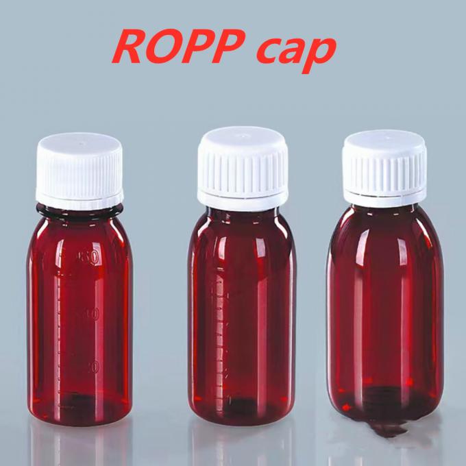 3oz 4oz 4oz 100ml 120ml 150ml Pet Container Round Cough Syrup Bottle Medicine Liquid Oral Bottle