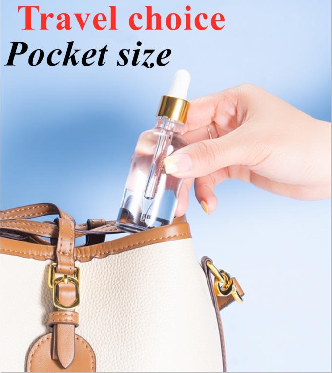 Hot Sale 5ml 10ml 15ml 20ml 30ml 50ml 100ml Empty Essential Oil Glass Bottle White Frosted Glass Dropper Bottle