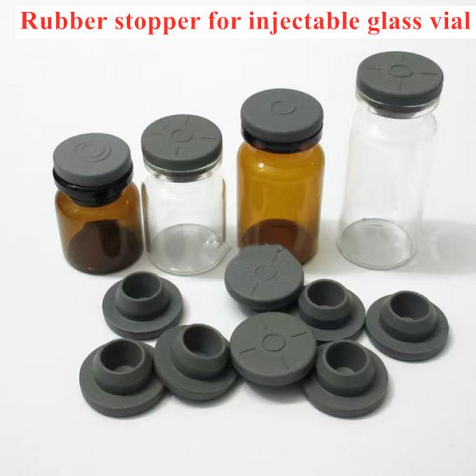 13mm 20mm Injection Lyophilization Medical Butyl Rubber Stopper for Tubular Injectable Glass Vial Closures