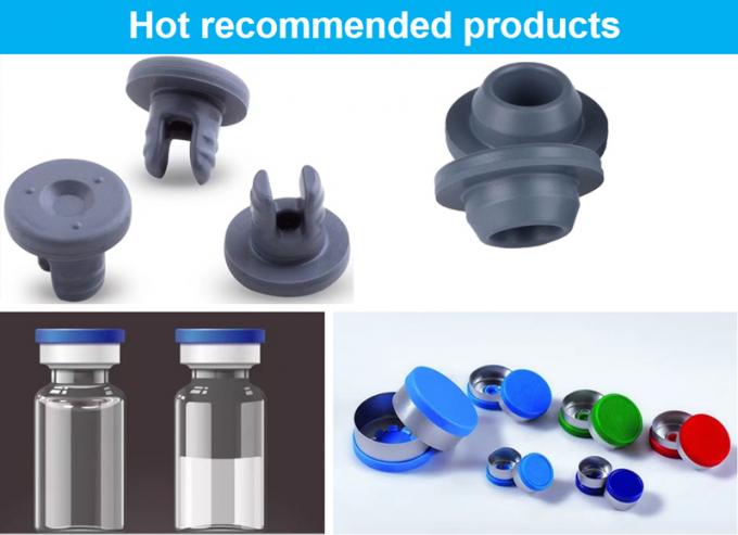 13mm 20mm 28mm 32mm Lyophilization Vial Bottle for Injection Vials Butyl Rubber Stoppers