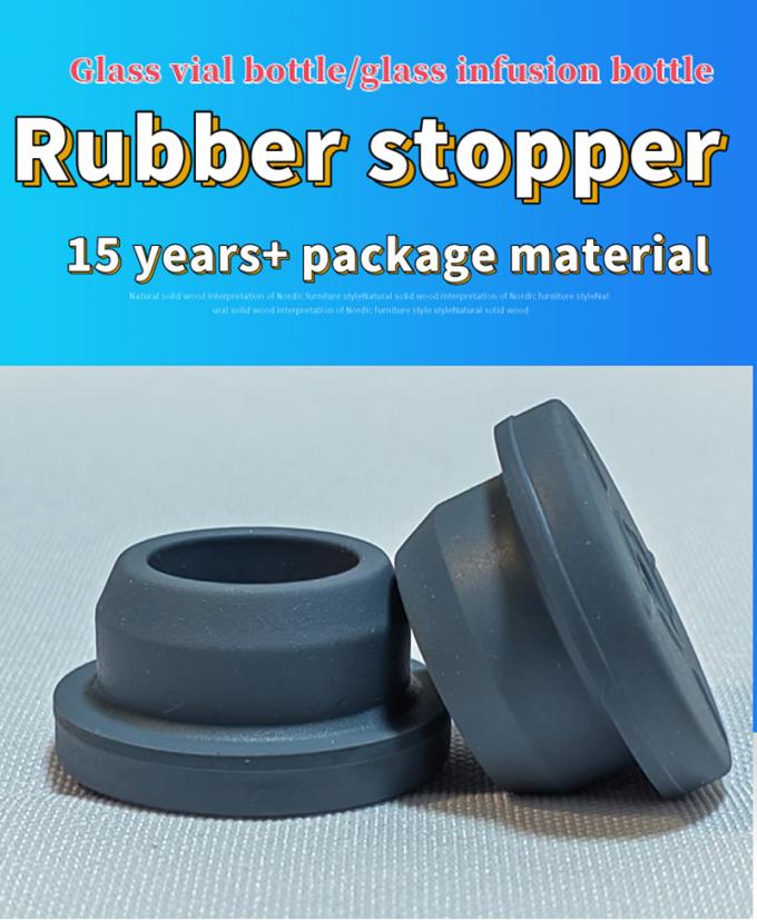 High Quality 13mm 20m 28mm 32mm Lyophilization Vials Medical Butyl Rubber Stopper for Glass Infusion Bottle Injectable Vial