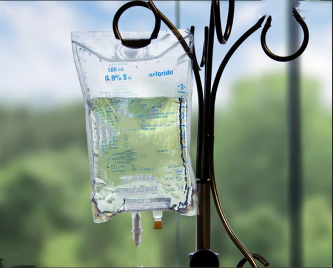 2000ml 3000ml 5000ml Drug Medical Liquid Butterfly Twist off Empty PVC Infusion Bags