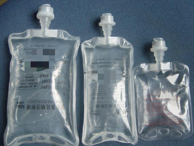 Wholesale Cheap Single Port 100ml 250ml 500ml Non PVC Infusion Bags with Euro Cap
