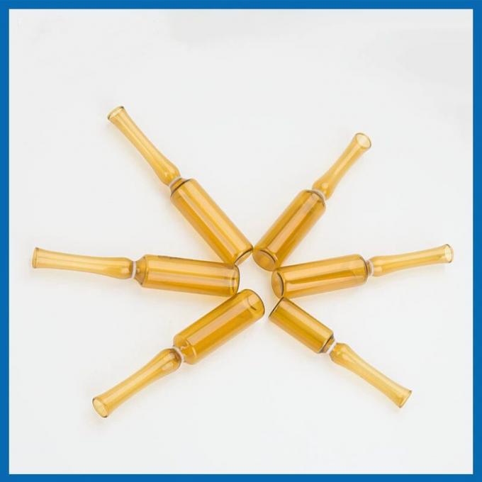 Hot Sale 2ml 5ml ISO Type D Amber Clear Glass Ampoule Neutral Borosilicate Glass Ampoule for Medical Injection