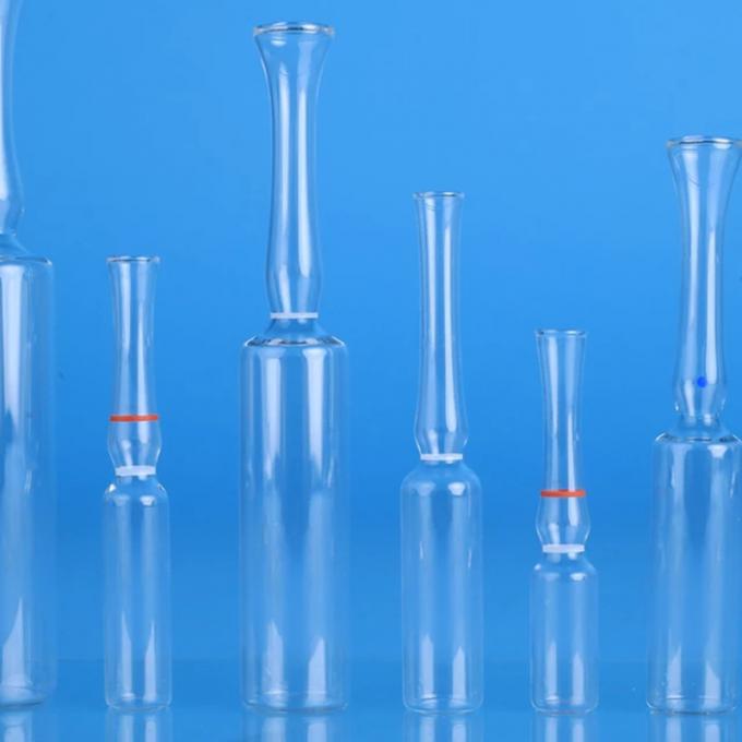 Clear Amber Glass Ampoules Vial Pharmaceutical Bottles Amber Glass Ampoule