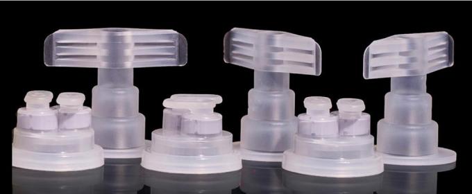 Pharmaceutical 30 32 Medical Lvp Bottle Non PVC Infusion Bag Pull Ring Euro Head Cap