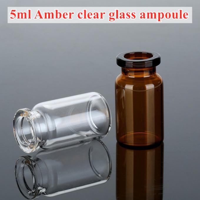 Wholesale Cheap 7ml 10ml Clear Amber Pharmaceutical Sterile Injection Tubular Glass Vials for Antibiotics