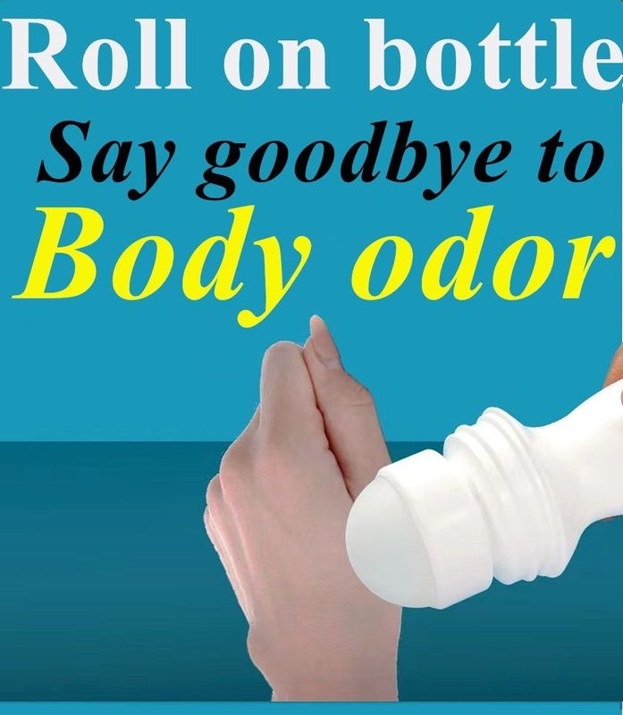 30 ml 50 Ml 60 ml Olor corporal de aceite esencial rellenable Rollo de plástico HDPE vacío en botellas de desodorante Bola de rodillo