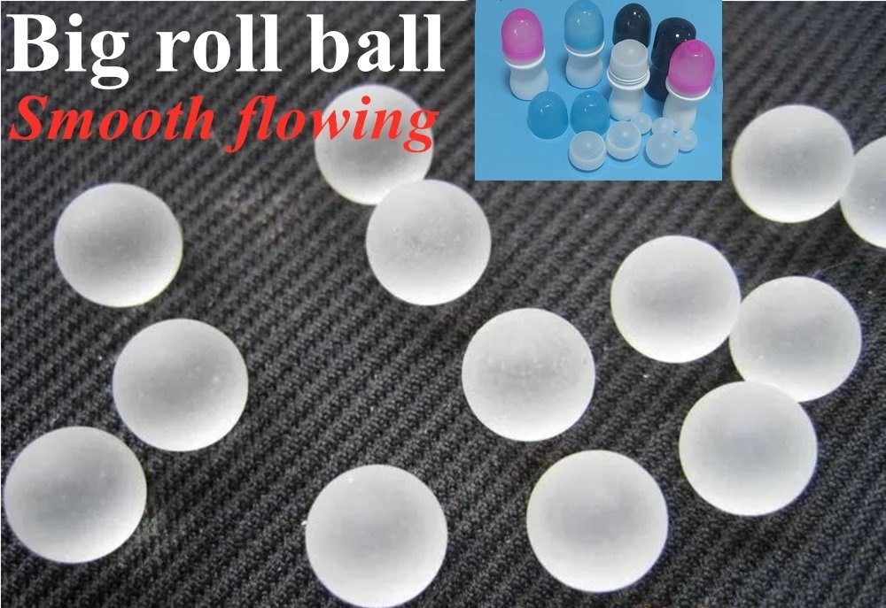 50 ml de HDPE vacío redondo Rollo de plástico en la botella de desodorante Rollo de frasco de cuerpo perfumado Rollo de plástico en la botella antitranspirante