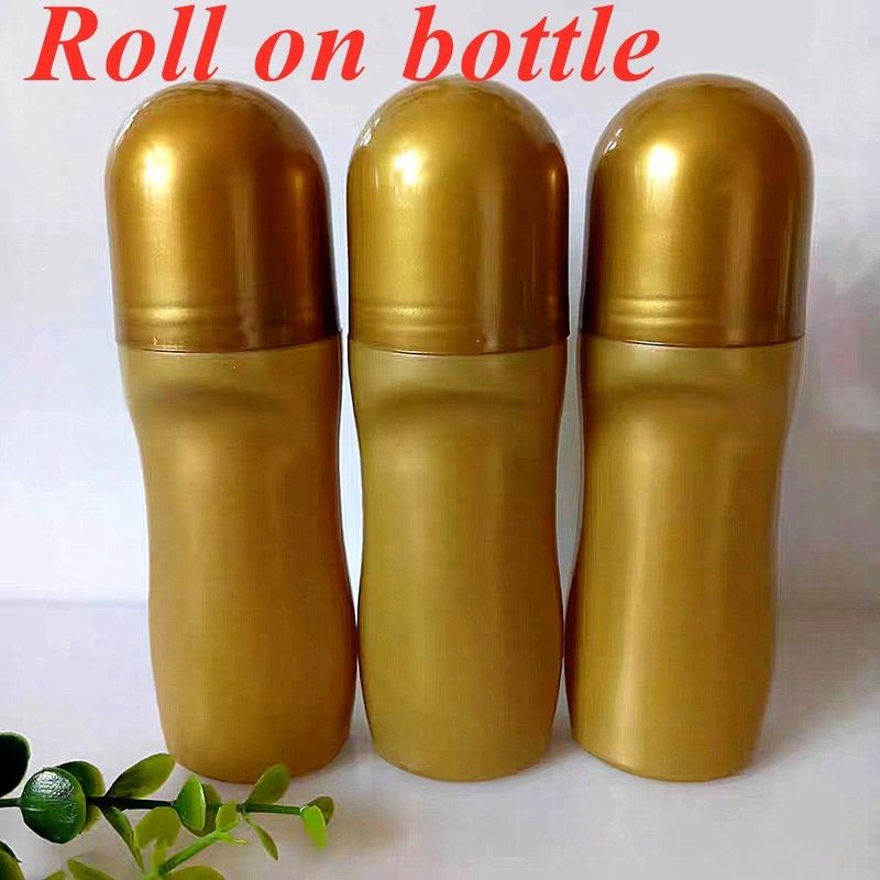 30 ml 50 ml HDPE plástico Desodorante vacío Óleo esencial Rollo en plástico Botella Olor corporal Perfume Roller plástico en botella