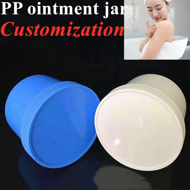 250 ml 500 ml 950 ml de fábrica personalizado vacío PP plástico crema para el cuidado de la piel Jar Crema para el rostro Contenedor de crema para el cuerpo Ungüento crema para el rostro jar