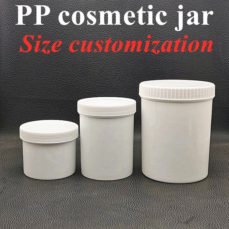 150 ml 250 ml 500 ml Blanco Negro Azul Rojo boca ancha Crema botella cosmética PP botella cosmética Botellas de plástico Ungüento botella de crema
