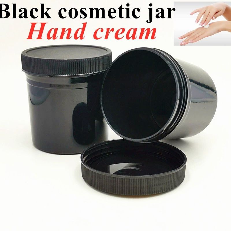 150 ml 250 ml 500 ml 1000 ml Contenedor vacío lata de alimentos de plástico PP crema cosmética pomada Jarrón con tapa fácilmente abierta