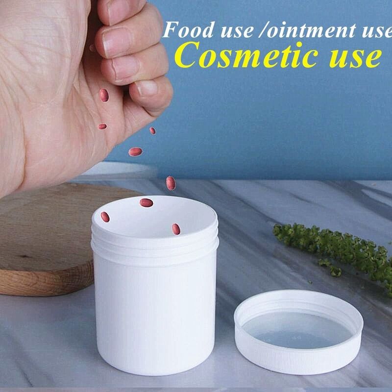 150 ml 250 ml 500 ml 1000 ml Frascos cosméticos de boca ancha Crema facial Envases de plástico para cosméticos