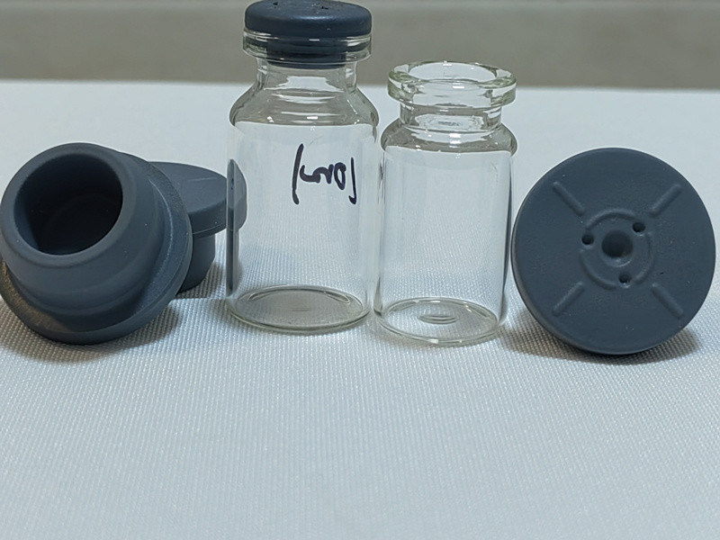 13mm 20mm 28mm color gris Vial de vidrio para inyección Utilice vial liofilizado de polvo Farmacéutico Tapón de caucho de butilo
