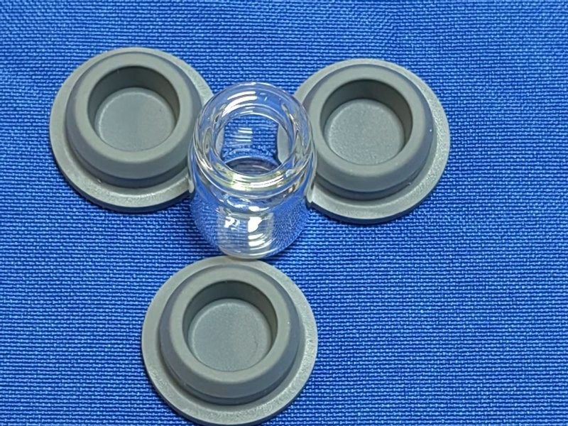 13 mm 20 mm 32 mm Liofilización halogenada Tapón de caucho butílico médico para botella de antibióticos inyectables de vidrio