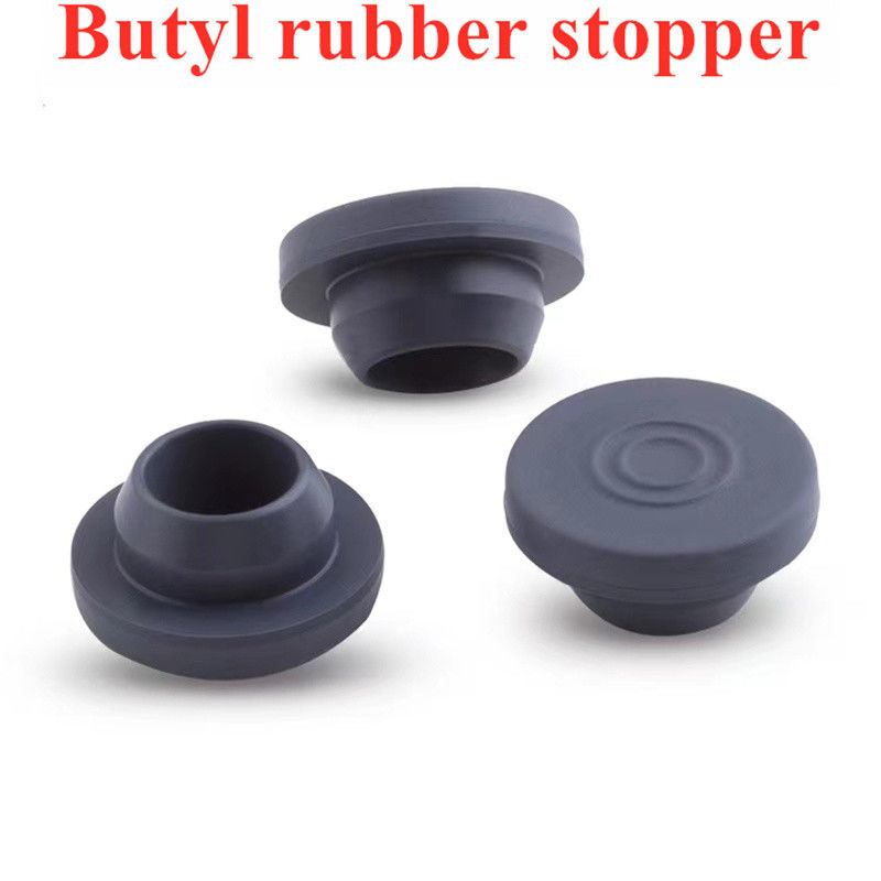 13 mm 20 mm 28 mm de inyección médica de butilo caucho gris rojo azul farmacéutico de bromobutilo tapón de caucho