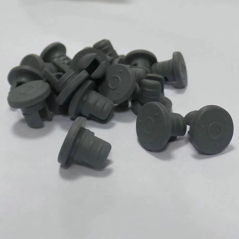 Cierre de botellas de vial médico de 20 mm y 23 mm Tapones de caucho de butilo médico para liofilización farmacéutica Vial de vidrio