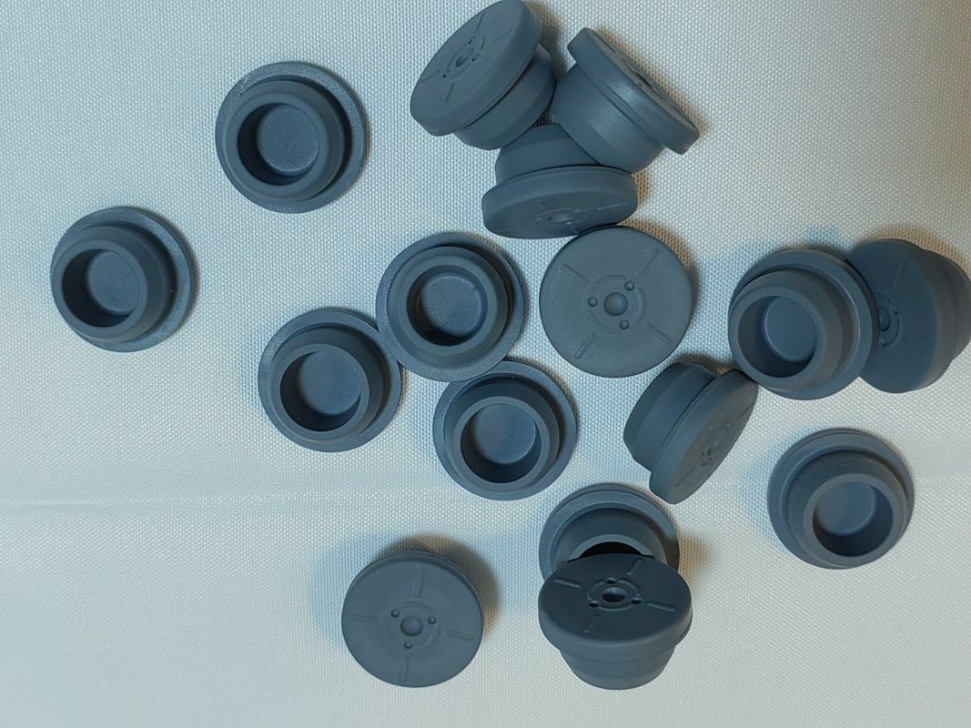 Cierre de botellas de vial médico de 20 mm y 23 mm Tapones de caucho de butilo médico para liofilización farmacéutica Vial de vidrio