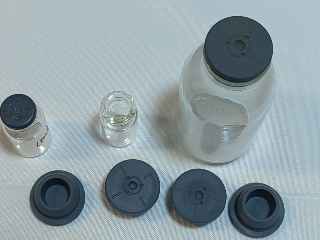 Cierre de botellas de vial médico de 20 mm y 23 mm Tapones de caucho de butilo médico para liofilización farmacéutica Vial de vidrio