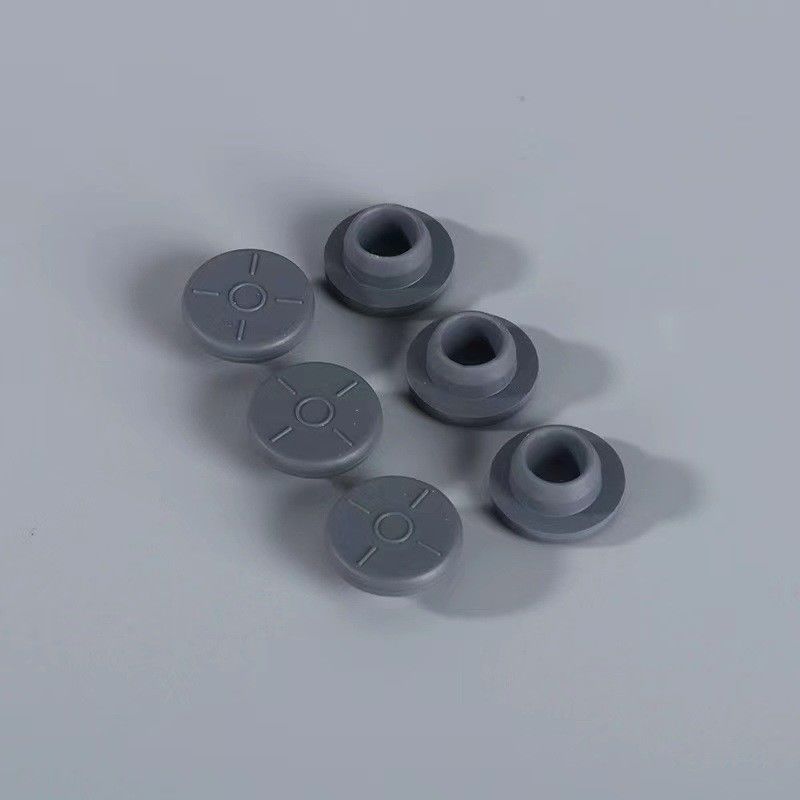 Envase farmacéutico de 13 mm 20 mm 28 mm 32 mm Sin lavado Estéril tapón de caucho butílico médico para vial de vidrio inyectable