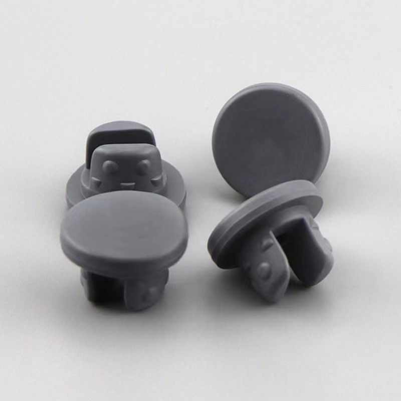 Vial de inyección de vidrio de 13 mm, 20 mm y 28 mm 20-a Butilo medicinal de caucho farmacéutico, tapones de caucho de bromobutilo para vial de vidrio