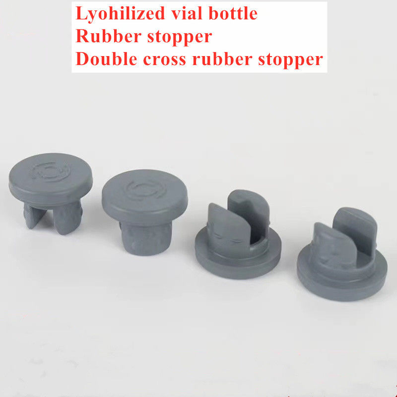 Vial de inyección de vidrio de 13 mm, 20 mm y 28 mm 20-a Butilo medicinal de caucho farmacéutico, tapones de caucho de bromobutilo para vial de vidrio