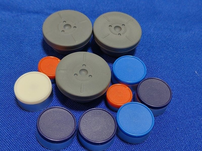 13mm 20mm 28mm 32mm Gris Clorobutilo Butilo Farmacéutico Tapón de caucho de vidrio Vial de inyección Botella de vacuna