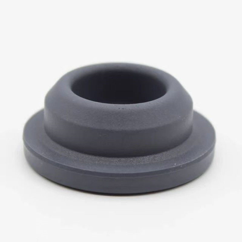 Cumplimiento de las normas GMP 13mm 20mm 23mm 28mm 32mm Tapón de caucho butílico redondo médico estéril para botella de infusión de vidrio