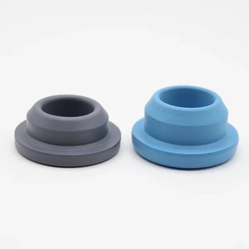 28 mm 32 mm Óxido de etileno Consumibles médicos esterilizados de goma butílica de bromo tapones para vial de inyección de vidrio
