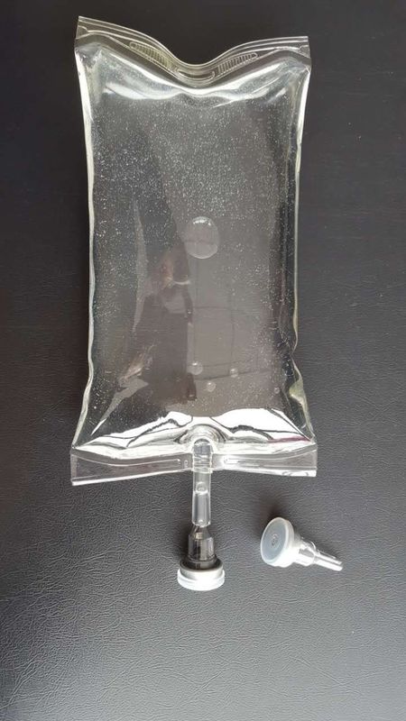 250 Cc 500cc 1000cc 2000ml Bolsas de solución líquida para IV Dehp Bolsa de perfusión libre de calidad médica PVC transparente desechable Em