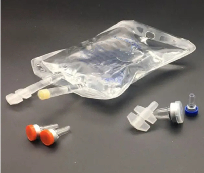 Bolsas de perfusión medicinal PVC desechables 100 ml 250 ml 1000 ml 2000 ml Bolsas IV libres de Dehp Bolsas IV de solución líquida