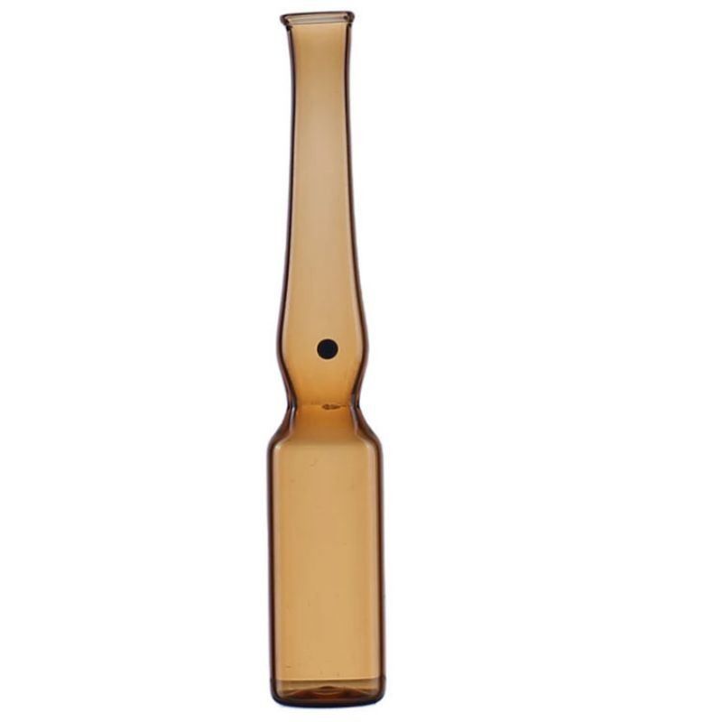 1ml5ml 10ml 20ml cosmético para el cuidado de la piel farmacéutico Ampola de vidrio Anillo de color Impresión de logotipo Impresión de pantalla Formulario B Formulario