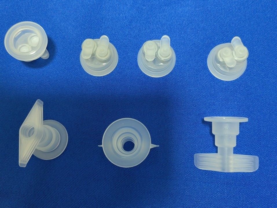 30mm 32mm 30mm Twin Flip Cap para bolsa intravenosa y botella Cap de perfusión desechable para botella de perfusión médica PP