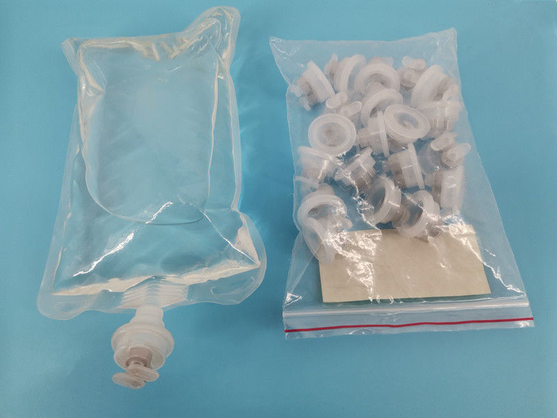 No PVC BFS Sellado de infusión Cap IV Bolsa de fluido Retirada Sellado Euro Cap