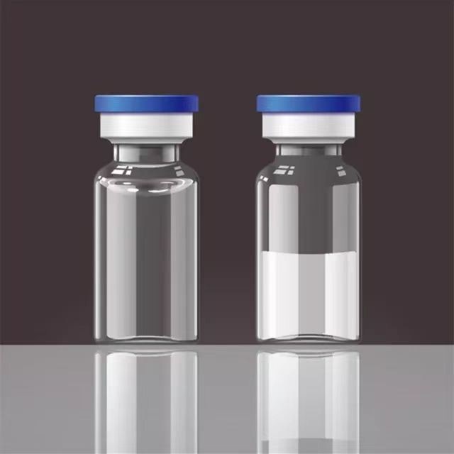 5 ml 7 ml 10 ml Borosilicato de ámbar claro Botella de vidrio para vacunas Tubular Vacía para inyección Suero vacío Vial de vidrio