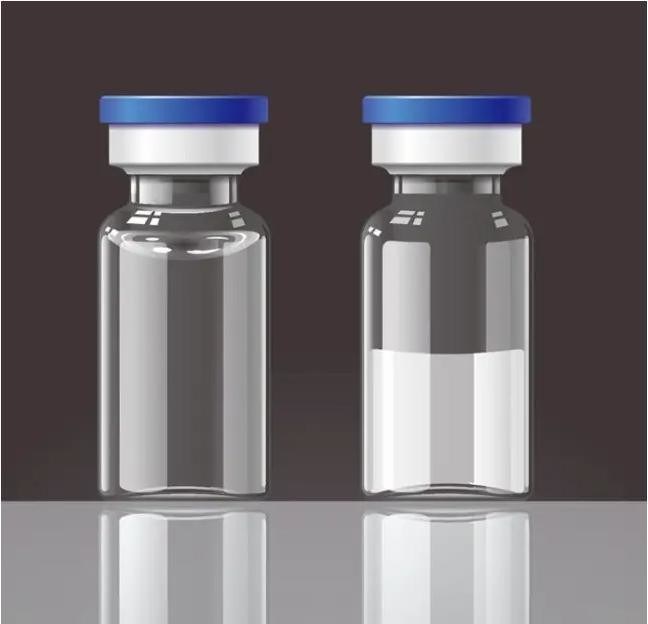 Ambar transparente 5 ml 10 ml Vial de vidrio moldeado tubular con bajo borosilicato