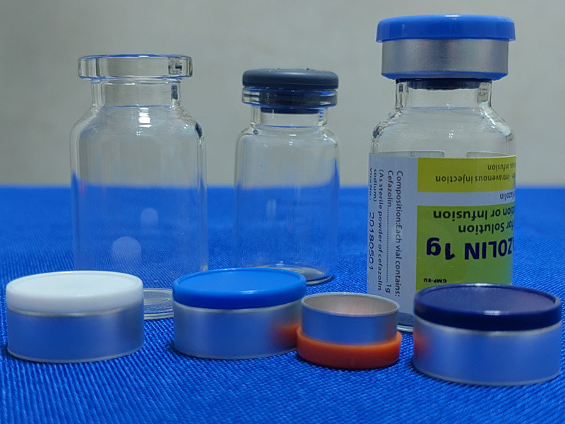 5 ml 7 ml 10 ml 20 ml vacío Farmacéutico diminuto ámbar claro inyectable Borosilicato tubular Vial de vidrio con tapa desmontable