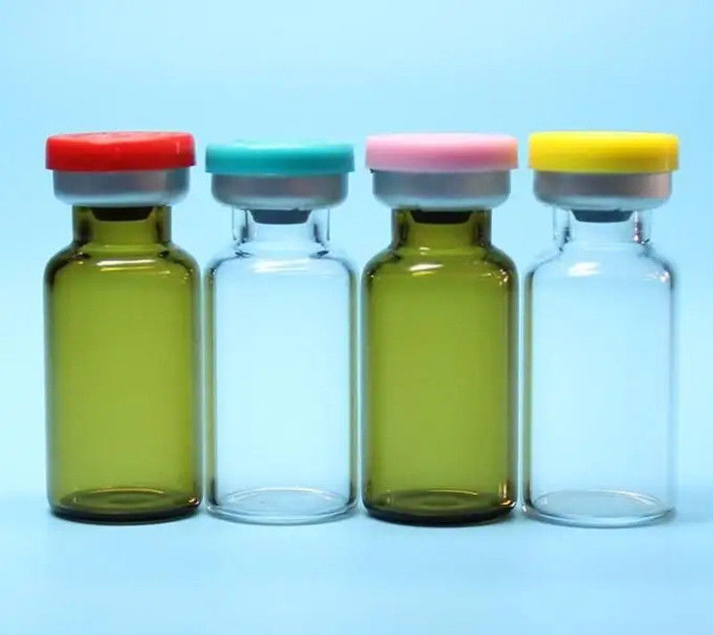 5 ml 10 ml 20 ml Vial de ámbar transparente Botella de vidrio de vaccacina Medicamento Soda Lime Botella de vidrio para inyecciones farmacéuticas