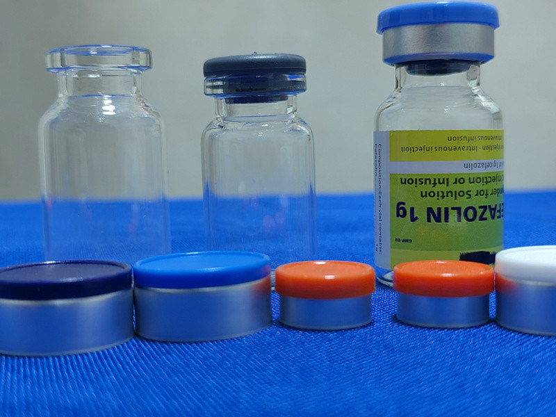 Vial de vidrio tubular borosilicato de cuello vacío para polvo líquido farmacéutico