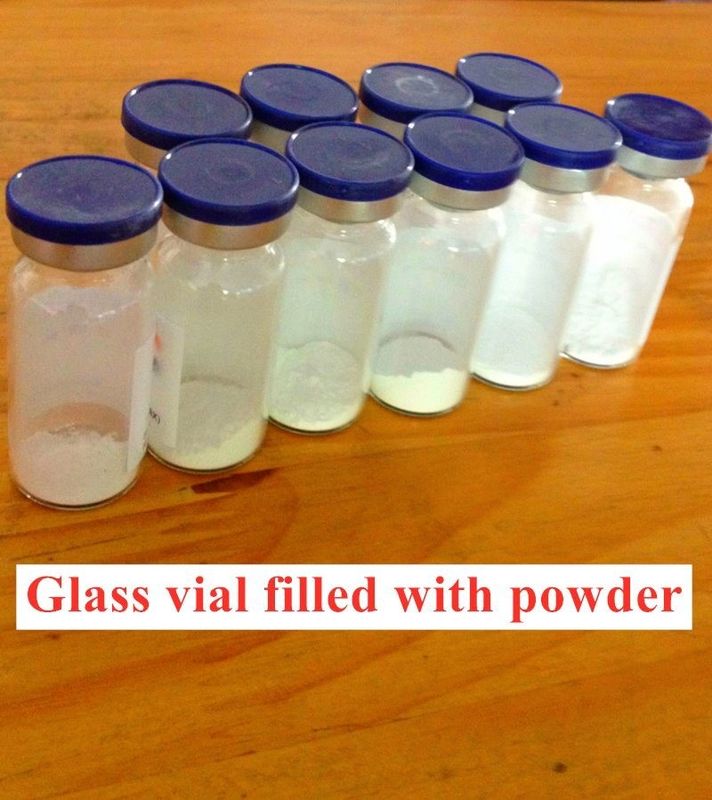 Vial de vidrio transparente de borosilicato de 18 mm con tapa USP Tipo Vial de vidrio vacío