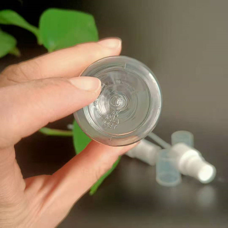 Cosmético 30ml 50ml 60ml 100ml 120ml botella redonda vacía de plástico PET de niebla fina botella de pulverización para perfume de niebla fina botellas de pulverización