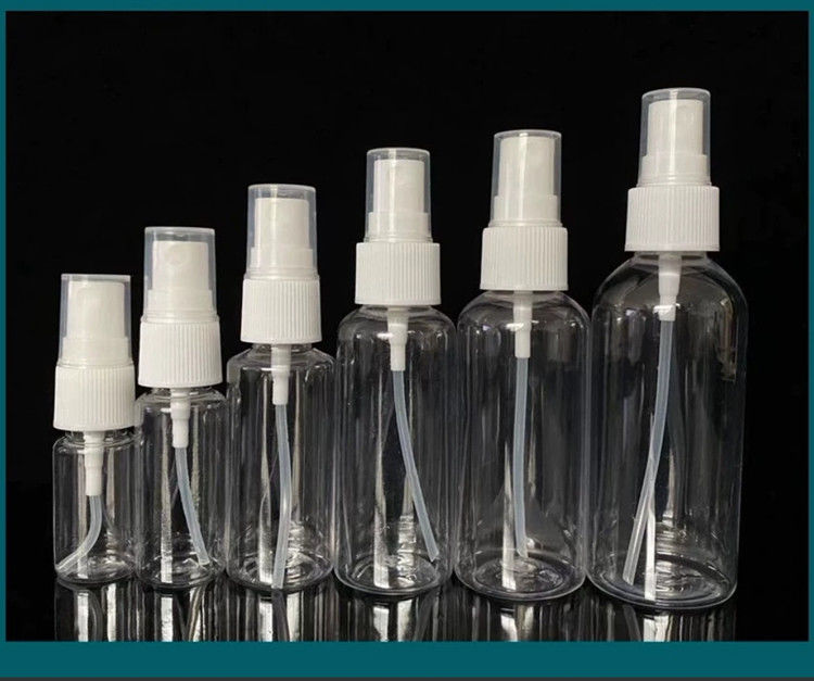 Botellas de spray de niebla de plástico PET de 100 ml y 120 ml